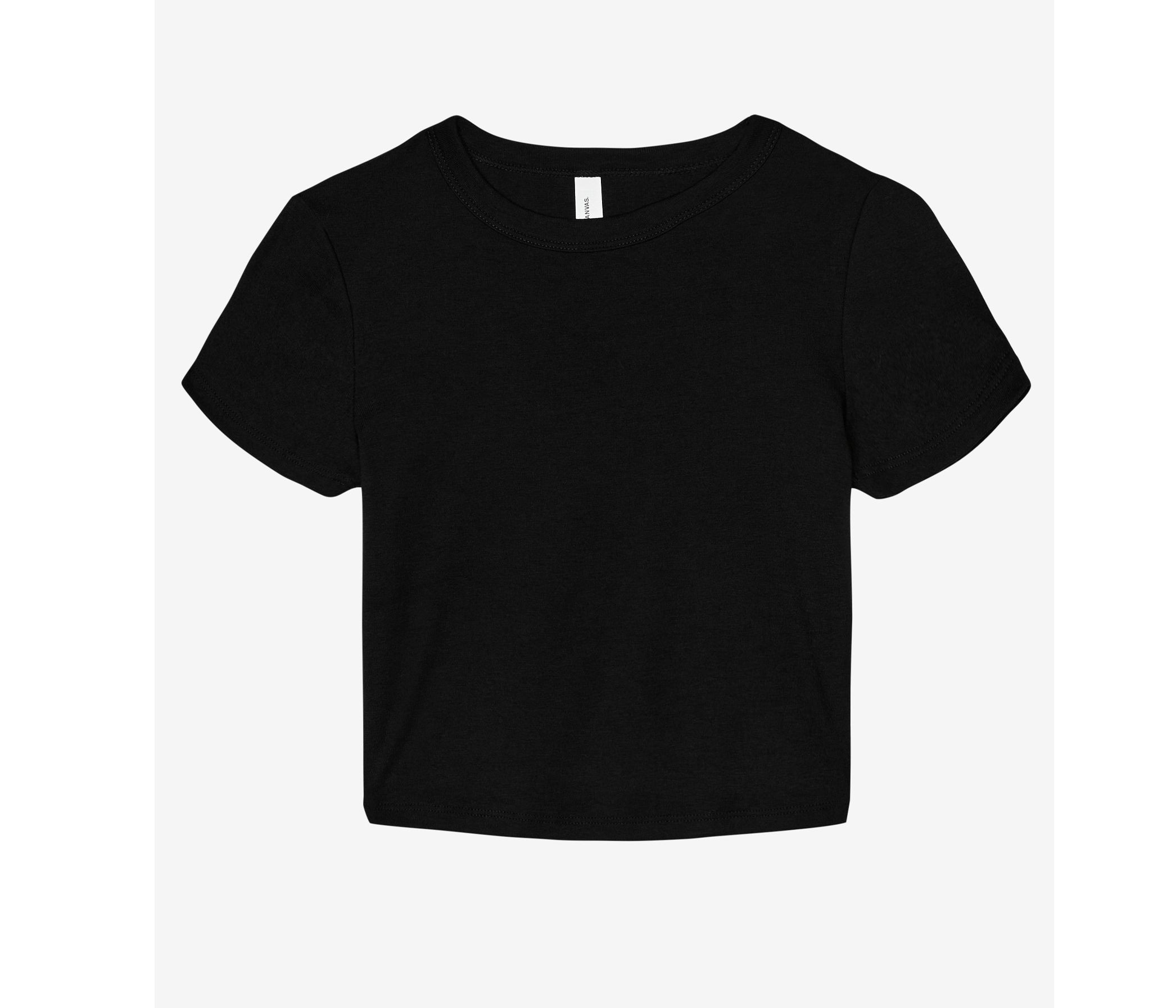 WOMEN'S MICRO RIB BABY TEE
